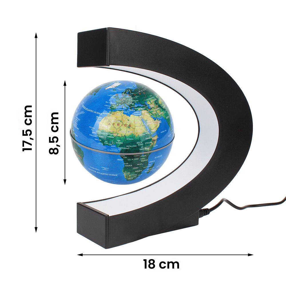 Luminária LED com Globo Flutuante